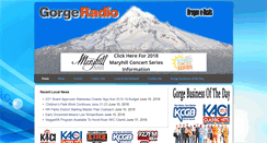 Desktop Screenshot of gorgeradio.com